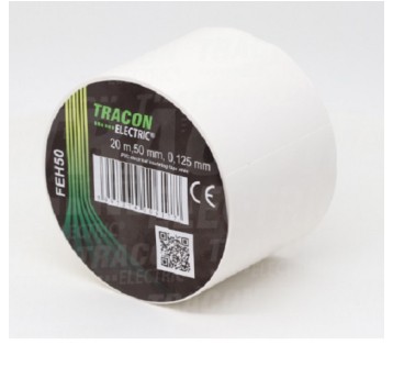 Taśma TRACON 20m/50mm biała FEH50 106177