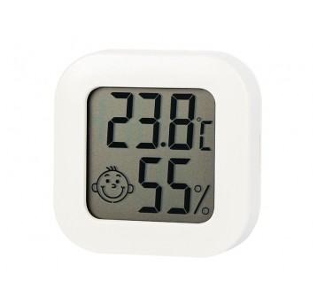 Termometr pokojowy biały mini 50-336