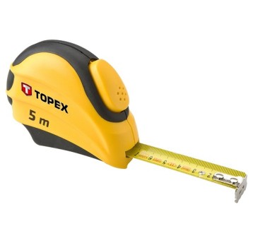 TOPEX Miara zwijana stalowa 5m x 19mm 27C385