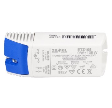 Transformator elektron. ETZ-105 0-105W 12V ZAMEL
