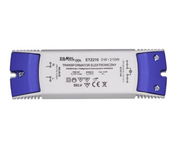 Transformator elektron. ETZ-210 0-210W 12V ZAMEL