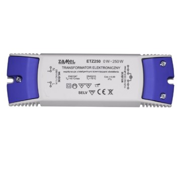 Transformator elektron. ETZ-250 0-250W 12V ZAMEL