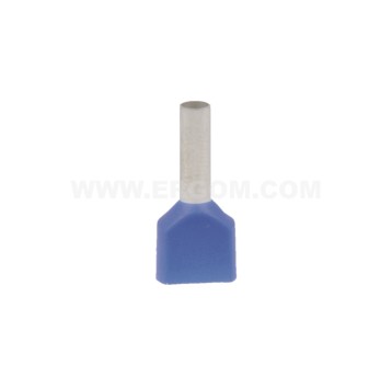 Tulejka izolowana 2x2,5/10 HI (100szt) ERGOM 55343