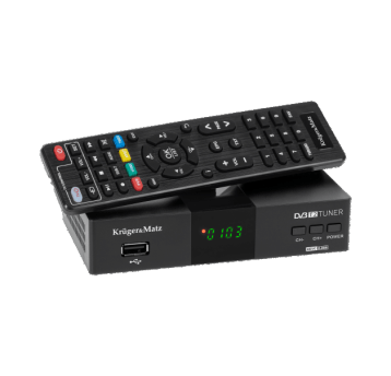 Tuner DVB-T2 H.265 HEVC Kruger&Matz KM0550D !!!