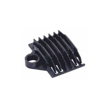 Uchwyt do kasety dla 6 włókien kolor czarny SecNET