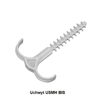 Uchwyt hakowy okrągły USMH-22BIS/25szt/ EL-Op 15.4