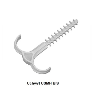Uchwyt hakowy okrągły USMH-25BIS/25szt/ EL-Op 15.6