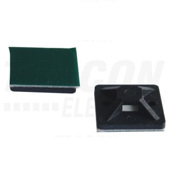 Uchwyt samop. czarny 25x25 TALP271 (100szt) TRACON