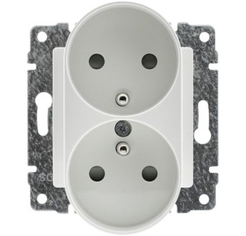 VENA 2 biały Gniazdo podw. zu b/r 520447 KOS