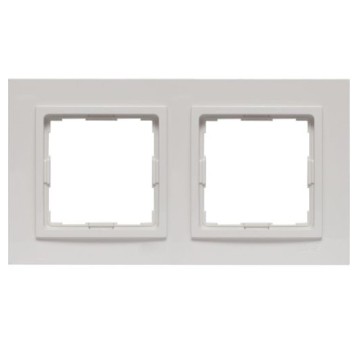 VENA 2 biały Ramka 2-krotna 520482 KOS