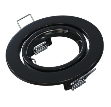 VEPA Oprawka okrągła regulow. czarna MR16 LED LABS