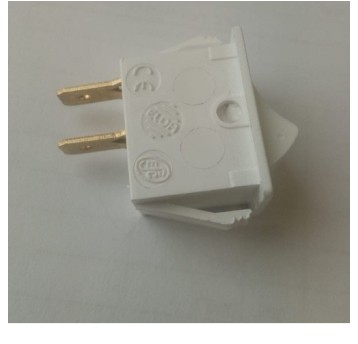 WA-2 biały łącz.kołyskowy do wbudowania 6A ELDA