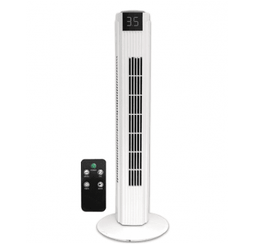 Wentylator kolumnowy 82cm 50W LCD ster. pilotem