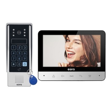 Wideodomofon 1NR n/t 7" czarny TAURUS VDP-77A3 EUR