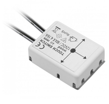 Włącznik podblatowy 12V max 50W GTV 127167