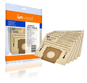 Worek ZELMER IZ-2000/321 Cobra/Elf /5szt/ INVEST