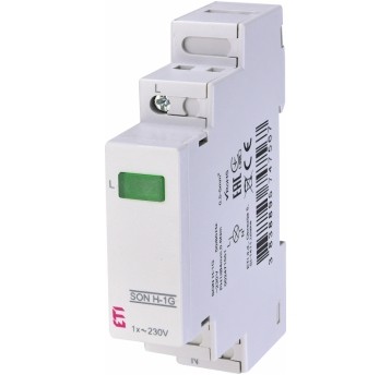 Wskaźnik zasilania 1xLED zielony SON H-1G ETI