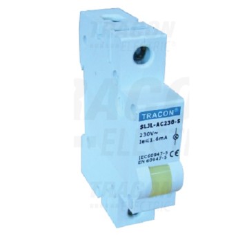 Wskaźnik zasilania 1xLED żółta SLJL-AC230-S TRAC