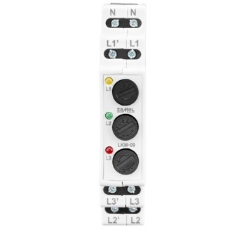 Wskaźnik zasilania 3xLED + zabezp. LKM-09-40 ZAMEL