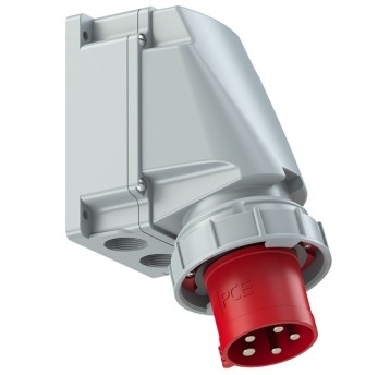 Wtyczka odbiornikowa 63A 5P 400V IP67 PCE 535-6