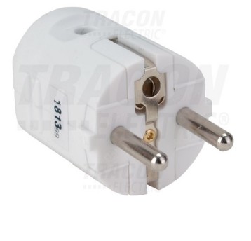 Wtyczka prosta zu TCSDF biała UniSchuko TRACON