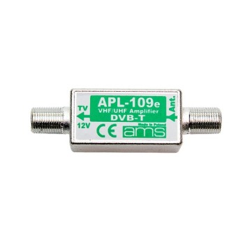 Wzmacniacz antenowy APL-109e 23/28 dB ekran. AMS
