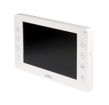 ZAMEL VP-829W Wideomonitor 7" biały dotyk.przyc.