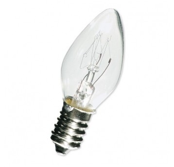 Żarówka E12 230V 10W mini świec.h-54 RUMLUX