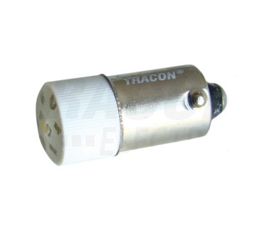 Żarówka sygn. LED Ba9s 230V AC/DC biała TRACON