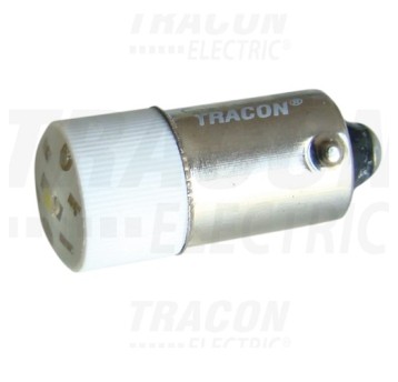 Żarówka sygn. LED Ba9s 24V AC/DC biała TRACON