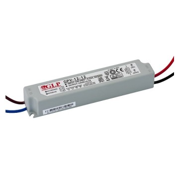 Zasilacz 12V 1,0A 12W IP67 LED GPV-12-12 GLP