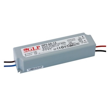 Zasilacz 12V 5A 60W IP67 LED GPV-60-12E GLP