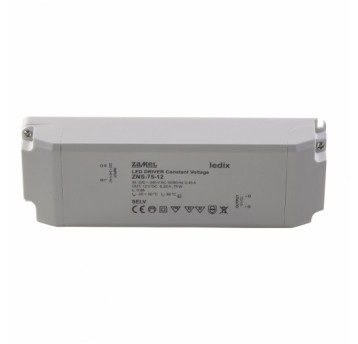 Zasilacz 12V 6,25A 75W slim DC ZNS-75-12 ZAMEL