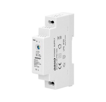 Zasilacz 12V TH35 1,25A 15W DC PSU-1642 ORNO