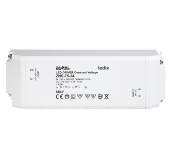 Zasilacz 24V 3,1A 75W slim DC ZNS-75-24 ZAMEL