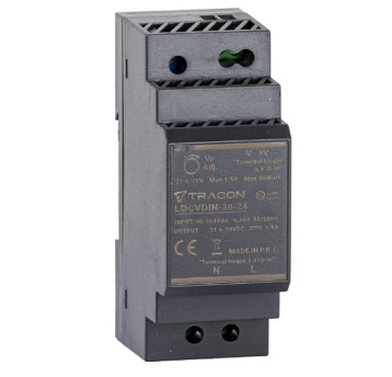 Zasilacz 24V TH35 1,5A 30W DC LDCVDIN-30-24 TRACO