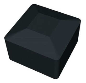 Zaślepka profilu montażowego czarna / nasadka NSK