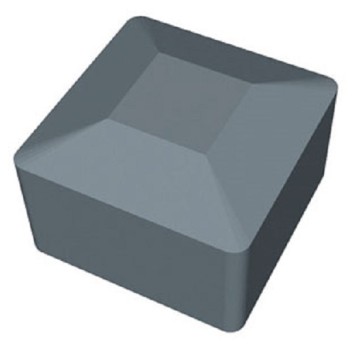 Zaślepka profilu montażowego szara / nasadka NSK