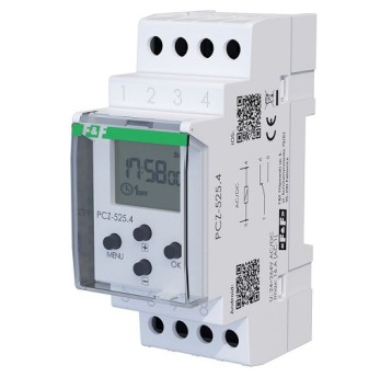 Zegar astronomiczny PCZ-525.4 24V-264V F&F