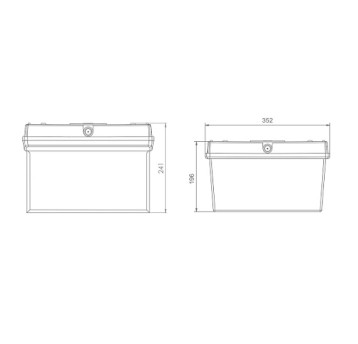 Zestaw dwustronny DS do ORION LED 100