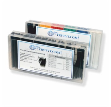 Zestaw rurek termok. kolor RT-BOX100-10MIX TRYTYT