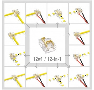 Złącze COB / SMD 8mm uniwersalna ECOlight EC61865