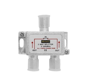 Złącze SAT SPLITER HQ F/2F DVB-T LX5102