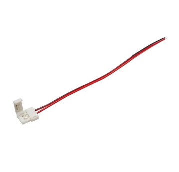Złącze taśmy LED 8mm 1x zatrz+kabel TR-ACC02-8