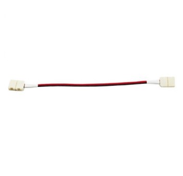 Złącze taśmy LED 8mm 2x zatrz+kabel ECOlig EC79631