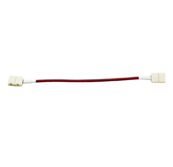 Złącze taśmy LED 8mm 2x zatrz+kabel ECOlig EC79631