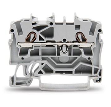 Złączka 2-przewodowa szara 2,5mm2 WAGO 2002-1201