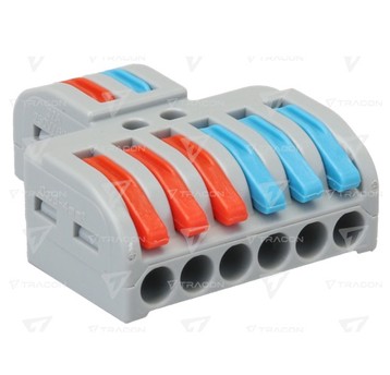 Złączka adapter 2/6 /4mm2/ OVO2P26 TRACON