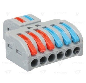 Złączka adapter 2/6 /4mm2/ OVO2P26 TRACON