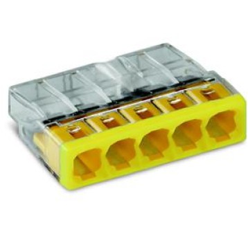 Złączka mini 5x2,5 żółta 2273-205 WAGO